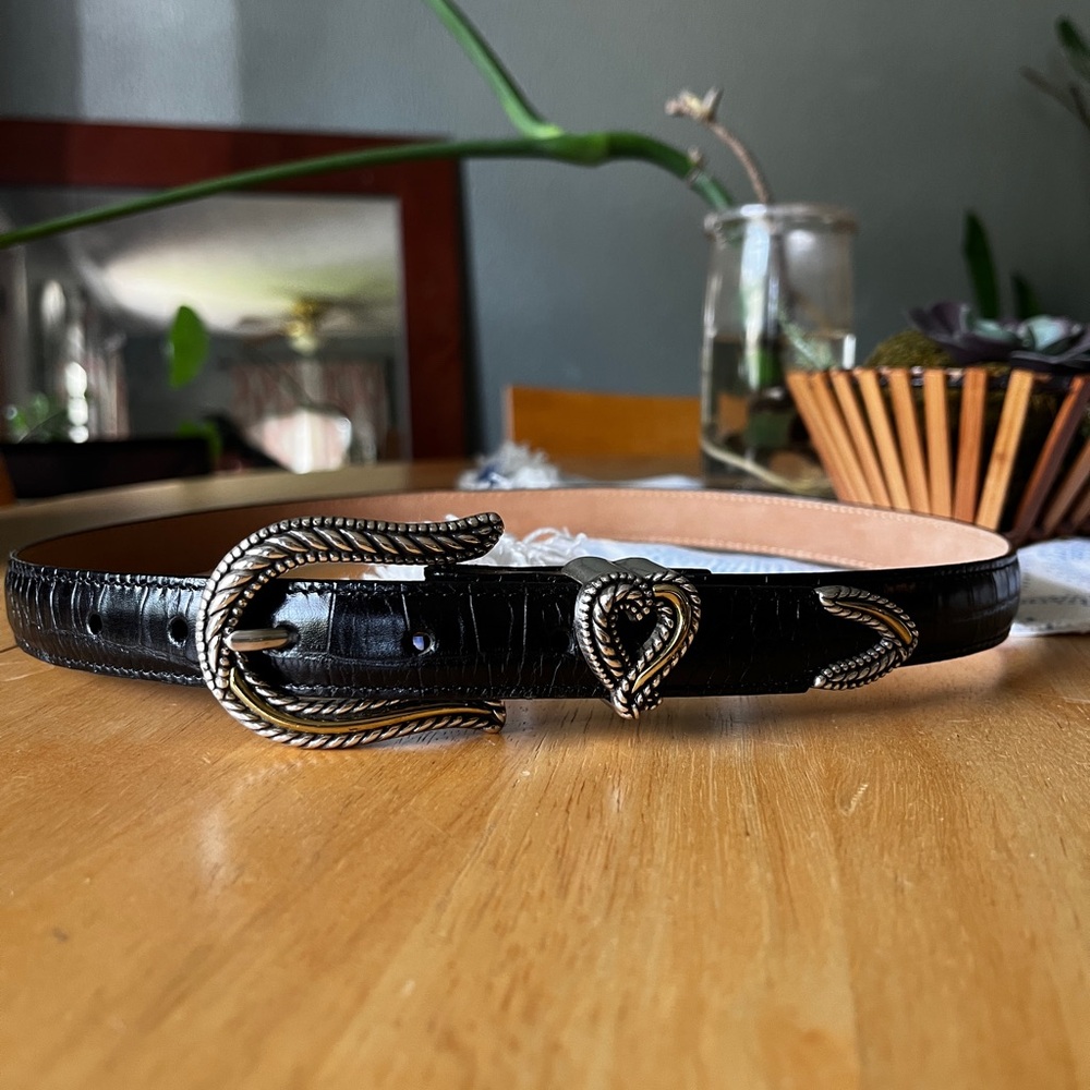 Brighton Brown Leather Belt